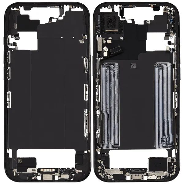 Stredový rámček iPhone Air (originálny PULL) Vesmírne čierny