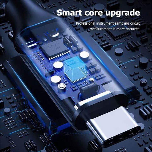 KEWEISI KWS-V30 USB tester napätia, prúdu a kapacity s IPS displejom