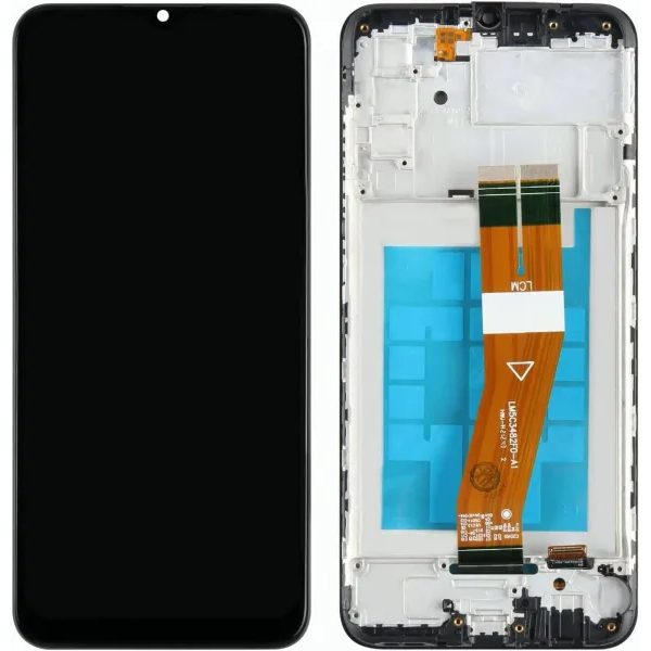 Samsung Galaxy A02s LCD displej dotykové sklo (včetně rámečku) A025F (NON EU)