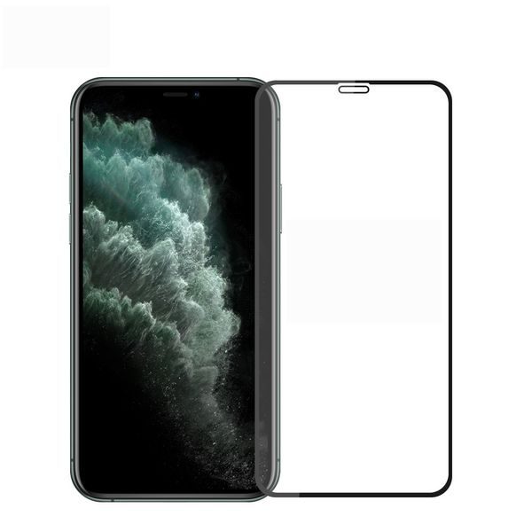 Apple iPhone 11 Pro / X / XS Ochranné tvrzené sklo černé