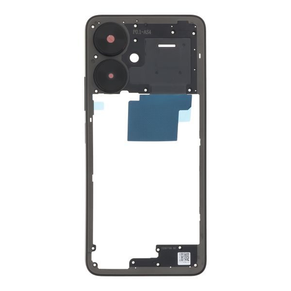 Xiaomi Redmi 13C 5G Middle Frame with Camera Lens Covers