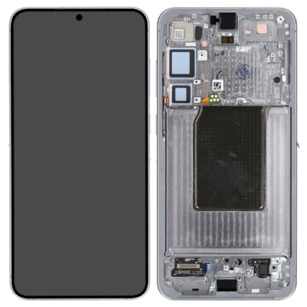 Samsung Galaxy S25+ S936B LCD displej dotykové sklo originální (Assembled Service Pack) Silver shadow/light grey