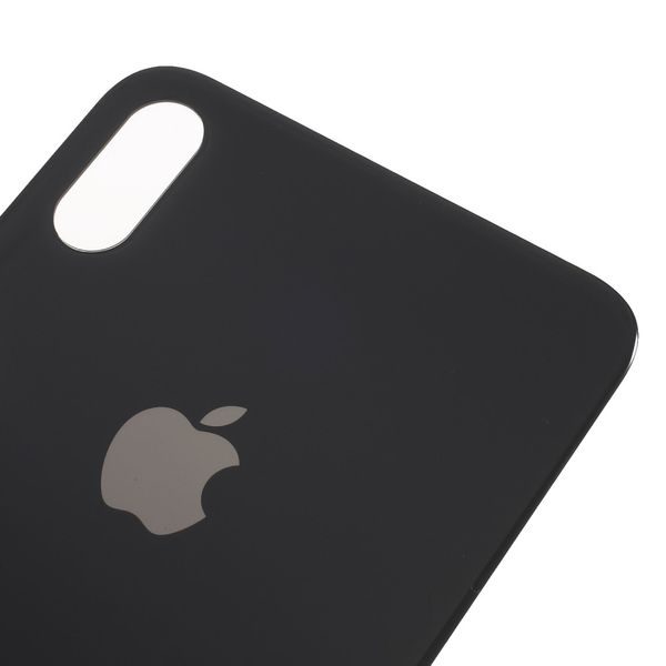 iPhone XS MAX zadní kryt baterie černý s velkým otvorem na fotoaparát