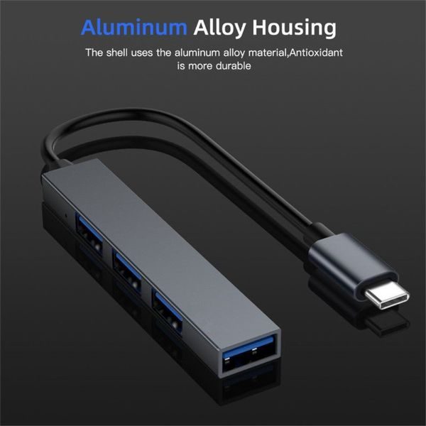 USB-C Hub USB 2.0 port 4x