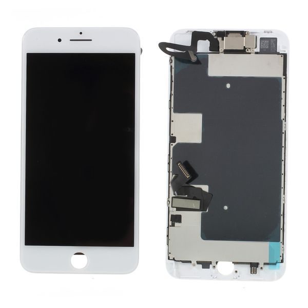 Displej Apple iPhone 8 Plus LCD dotyk bílý včetně osázení komplet přední panel
