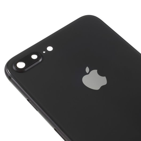 Apple iPhone 8 Plus zadní kryt baterie včetně středového rámečku telefonu šedý space grey