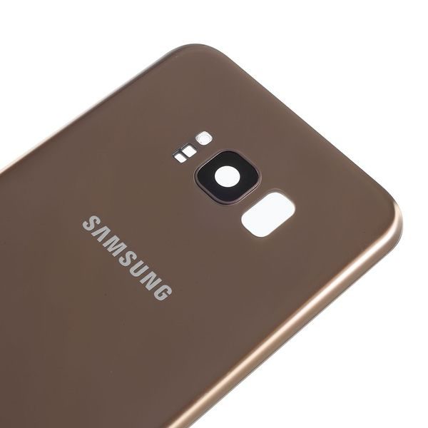 Samsung Galaxy S8 Plus zadní kryt baterie osazený včetně krytky fotoaparátu zlatý G955F