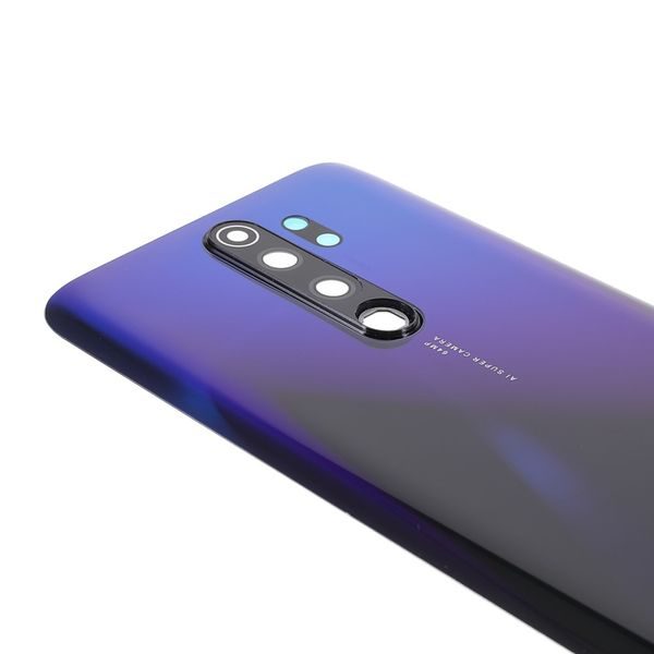 Xiaomi Redmi Note 8 PRO zadní kryt baterie včetně sklíčka fotoaparátu modrý