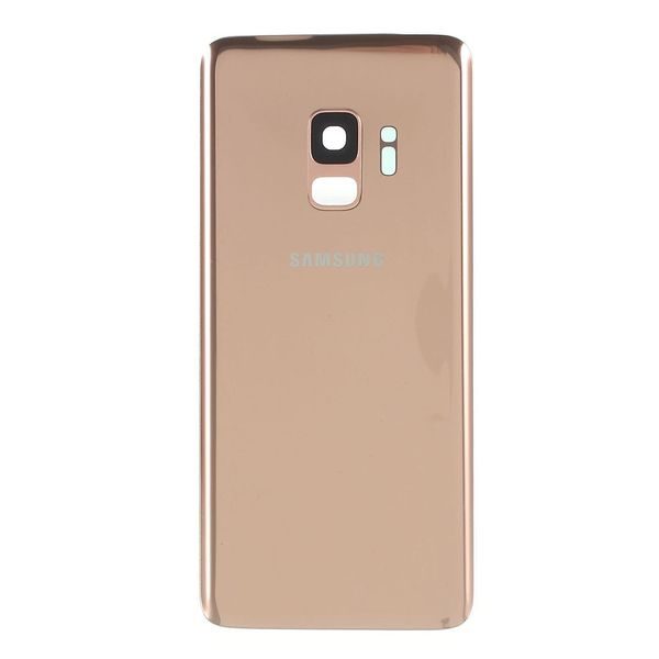 Samsung Galaxy S9 zadní kryt baterie osazený včetně krytky čočky fotoaparátu zlatý G960