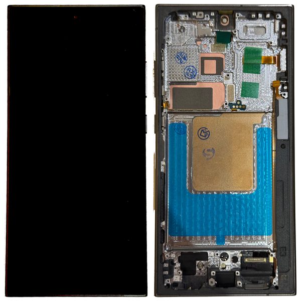Samsung Galaxy S24 Ultra S928B LCD displej dotykové sklo (1:1 OLED včetně rámečku) Titanium Black