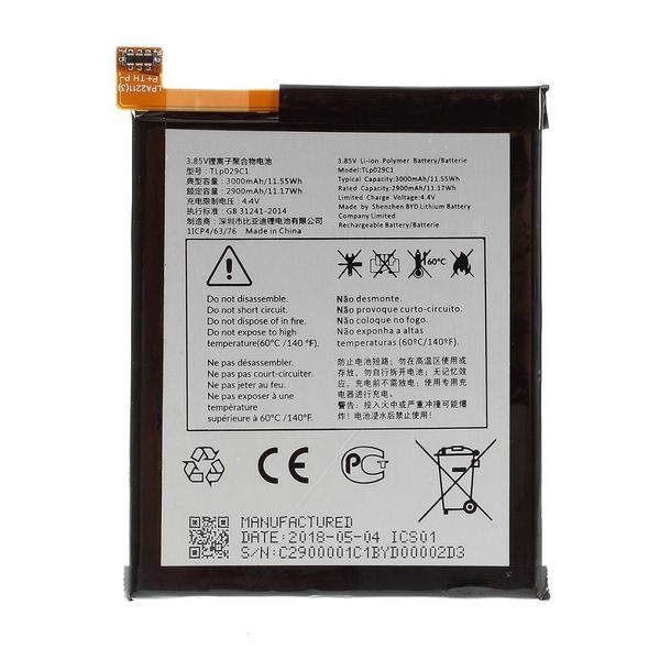 Battery TLP029C1 for Blackberry Key2 LE