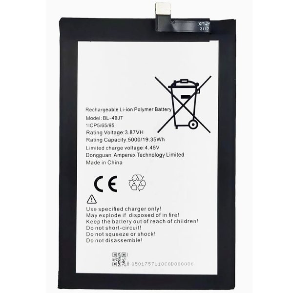 BL-49JT Battery for Tecno Spark 8 Pro / Camon 17 Pro / Camon 18P