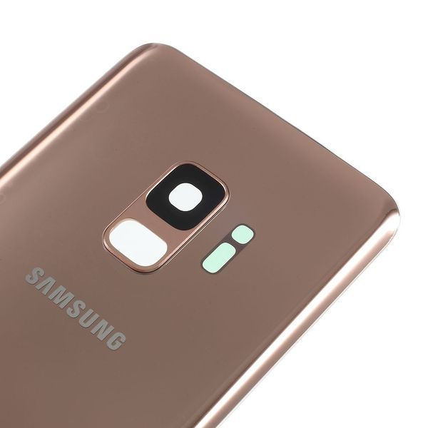 Samsung Galaxy S9 zadní kryt baterie osazený včetně krytky čočky fotoaparátu zlatý G960