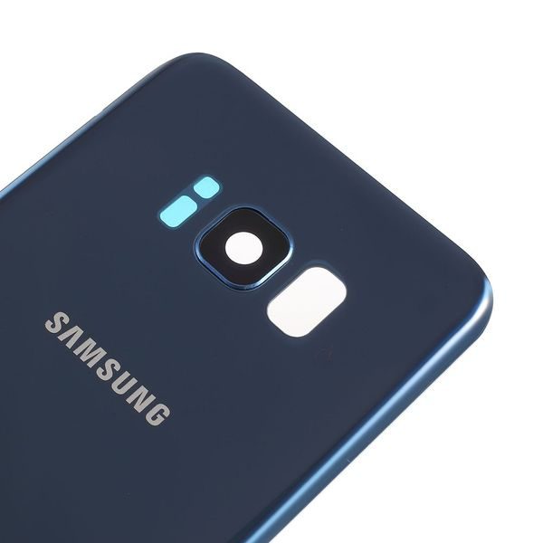 Samsung Galaxy S8 zadní kryt baterie osazený včetně krytky čočky fotoaparátu modrý G950F
