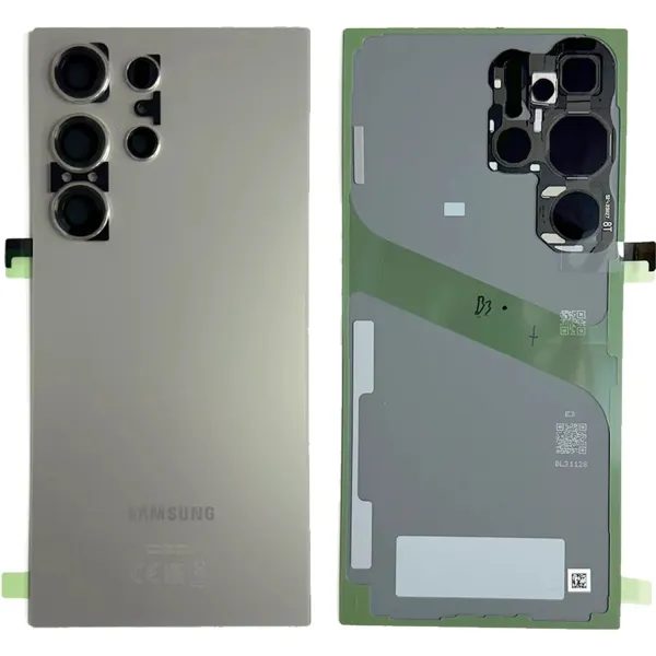 Samsung Galaxy S24 Ultra S928 zadní kryt baterie originální (Service Pack) Titanium Grey