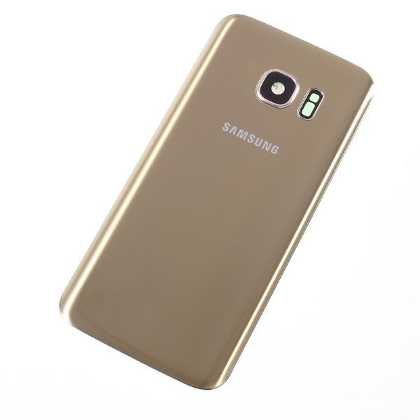 Samsung Galaxy S7 Gold Battery Cover including Camera Lens Cover G930F