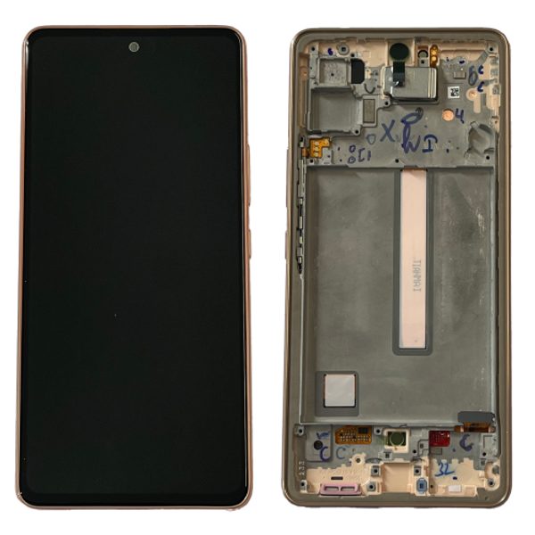 Samsung Galaxy A53 5G LCD touch screen digitizer A536 (Service Pack) Gold/peach