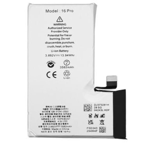 Battery for iPhone 16 Pro