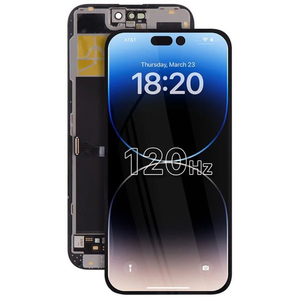 iPhone 14 Pro Max LCD Display Touch Glass (120Hz REPART Soft OLED)