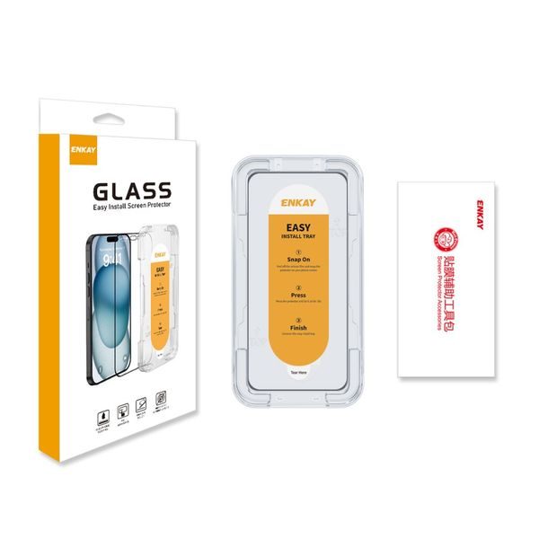 Enkay Tempered Glass Screen Protector for Xiaomi Redmi Note 12 4G (with applicator)