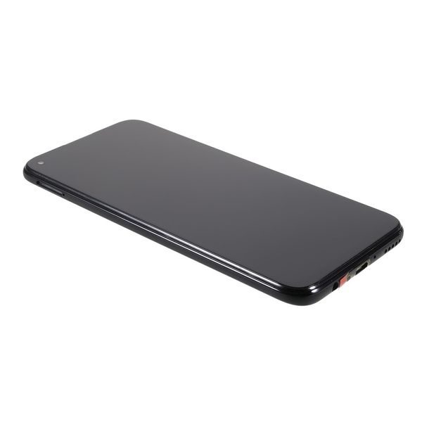 Huawei P40 Lite LCD displej dotykové sklo (včetně rámečku) černý