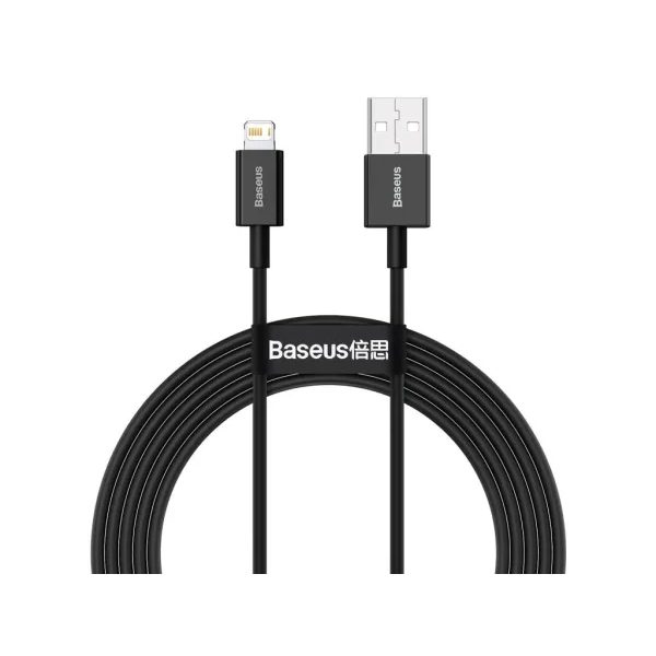 Kabel Baseus Superior Series Cable USB to Lightning 2.4A 1m černý