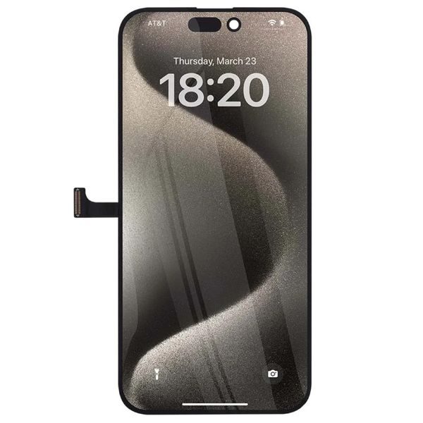 iPhone 15 Pro Max LCD Display Touch Glass (120Hz REPART Soft OLED)