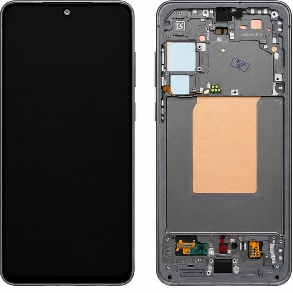 Samsung Galaxy S26 FE S741 LCD display & touch screen glass original (Assembled Service Pack) Graphite