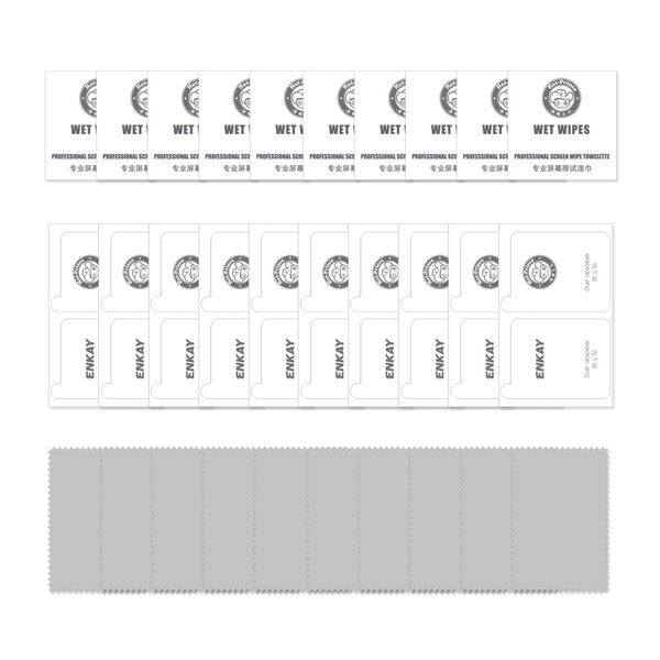 10pcs Tempered Glass Screen Protector Set for iPhone 13 / 13 Pro / 14