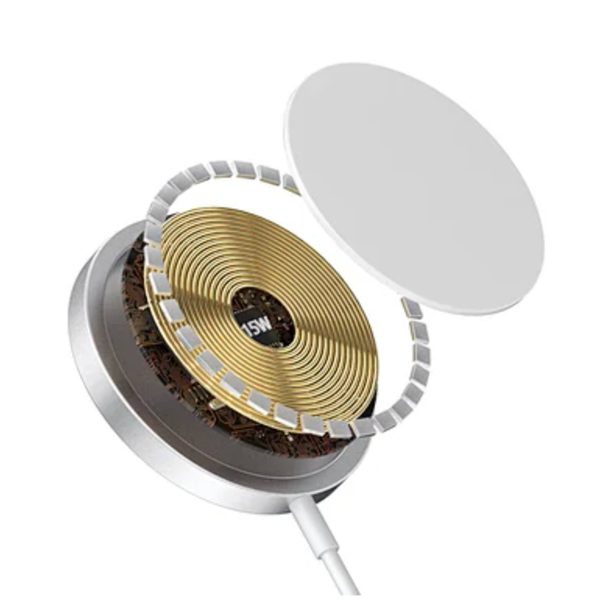 Magnetická nabíječka WiWu MagSafe USB-C AirPods Apple iPhone 12 a novější