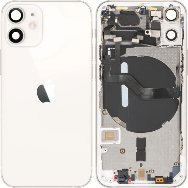 Zadný kryt batérie (housing) iPhone 12 mini (originálny PULL) biely