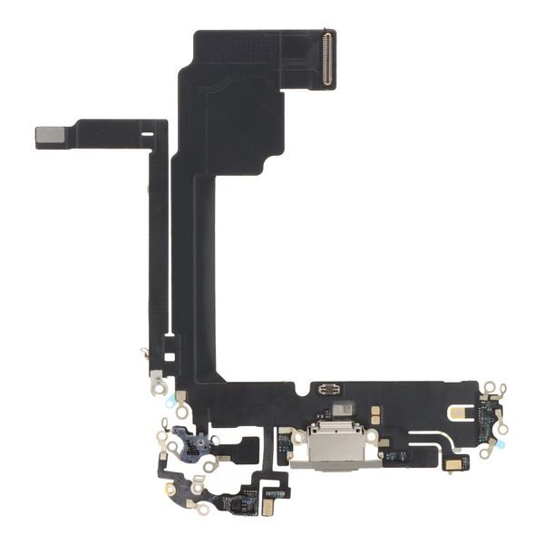 iPhone 15 Pro Max nabíjací konektor flex mikrofón (OEM) Natural titanium