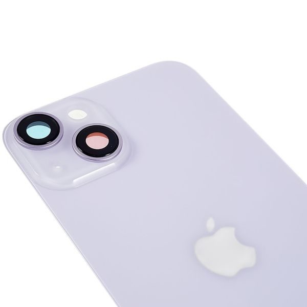 Zadní kryt baterie iPhone 14 včetně krytky kamery (fialový)