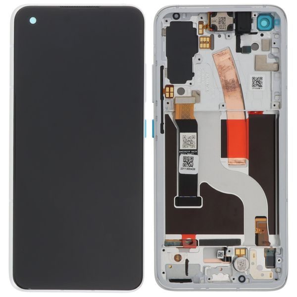 Asus Zenfone 8 ZS590KS LCD Display Touch Glass (AMOLED Including Frame) Silver