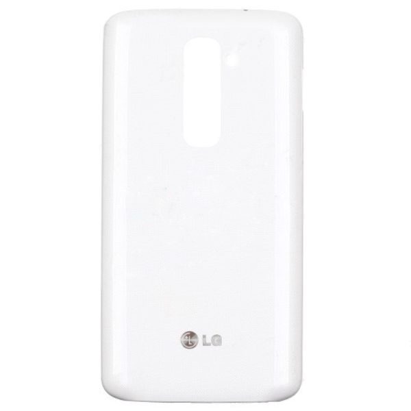 LG G2 zadní kryt baterie plastový bílý D802 D803 včetně NFC antény