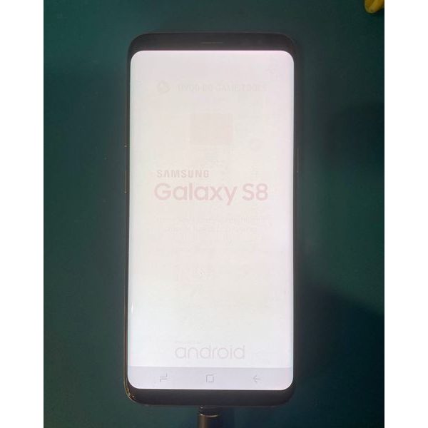 Samsung Galaxy S8 LCD OLED displej kvalita třídy D G950 včetně rámečku fialový