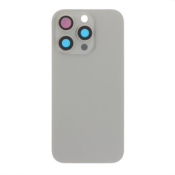Rear Battery Cover for iPhone 16 Pro (Natural Titanium)