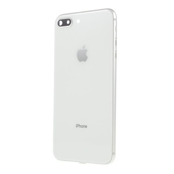 Apple iPhone 8 Plus zadný kryt batérie vrátane stredového rámčeka telefónu strieborný silver