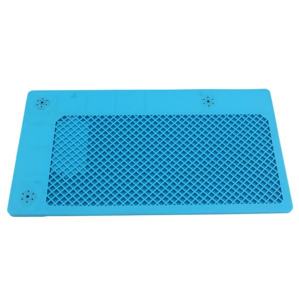 Blue Silicone Anti-Heat Mat with Magnetic Boxes