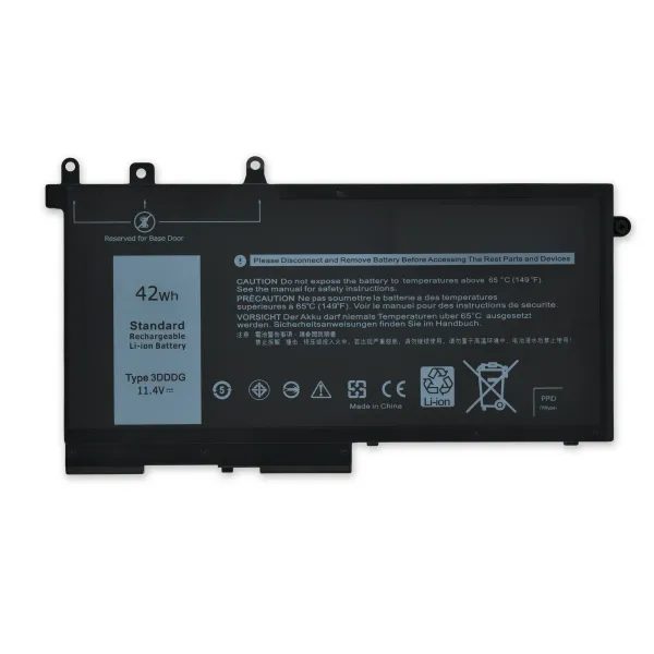 3DDDG Battery for Dell Latitude E5480, E5490, 5488 and 5280