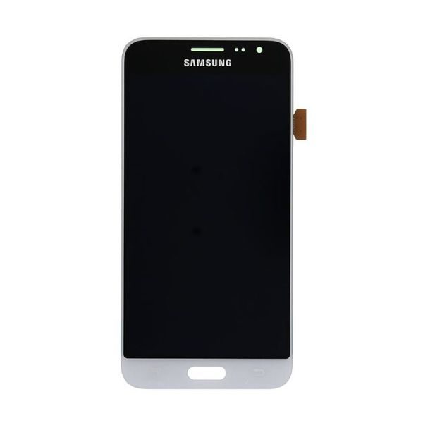 Samsung Galaxy J3 2016 LCD displej dotykové sklo bílé J320F