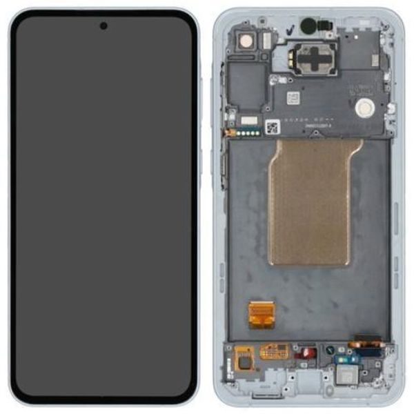Samsung Galaxy A55 5G A556 LCD displej dotykové sklo originálne (Assembled Service Pack) Blue