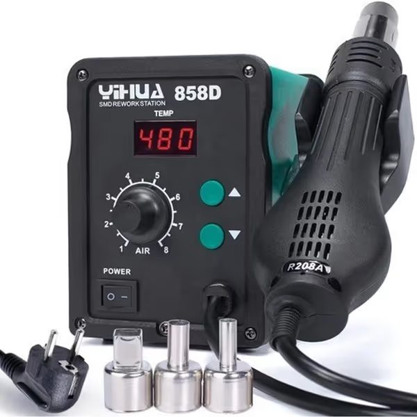 Soldering hot air rework station Yihua 858D