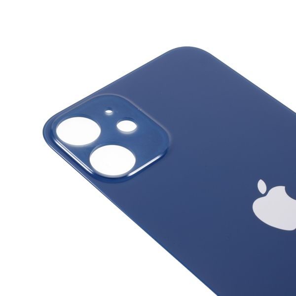 Zadní kryt baterie modrý Apple iPhone 12 mini s větším otvorem na kameru A2399