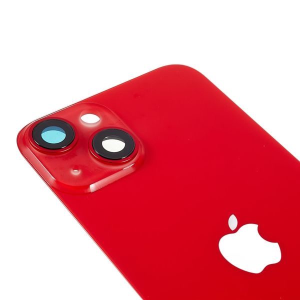 Zadní kryt baterie iPhone 14 včetně krytky kamery (červený)