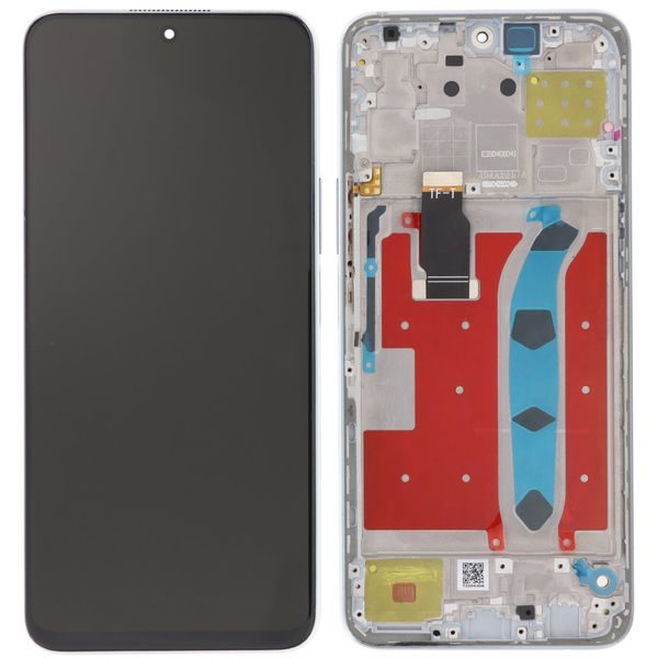 Honor X8 LCD touch screen digitizer + frame (silver)