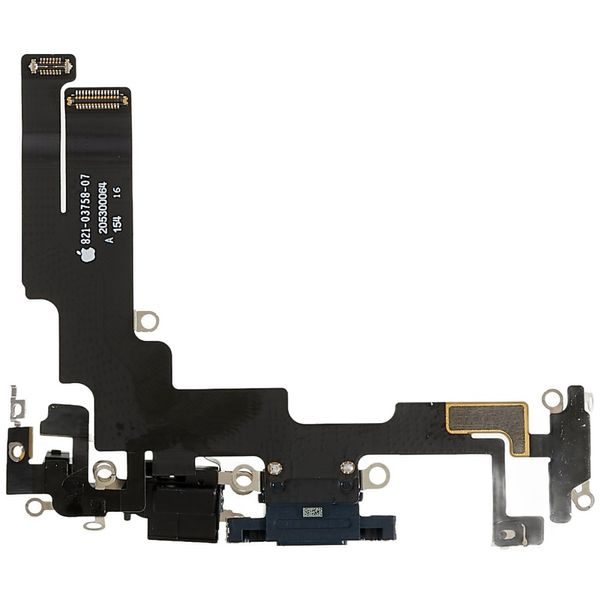 Flex konektor Apple iPhone 14 nabíjení port černý mikrofon OEM