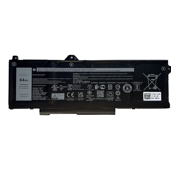 GRT01 Battery for Dell Precision 3561 and Latitude 5421 Laptops