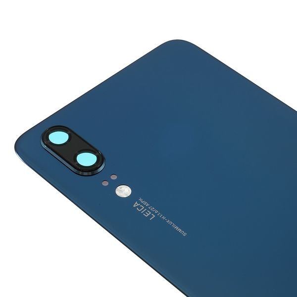 Huawei P20 zadní kryt baterie modrý včetně krytky fotoaparátu