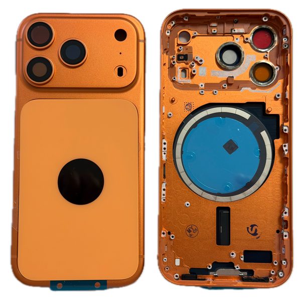 Zadní kryt baterie housing pro iPhone 17 Pro (Kosmicky oranžový)